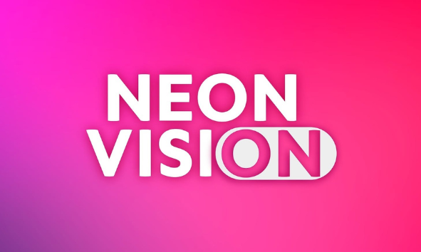 Logo Neon Vision — klient K2Biznes